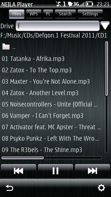 NEILA Player - Files