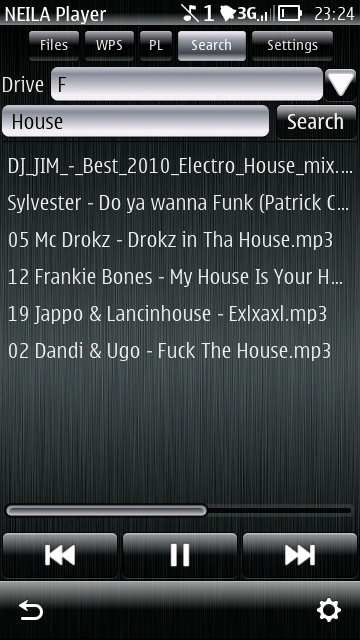 NEILA Player - Search