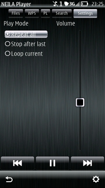 NEILA Player - Volume